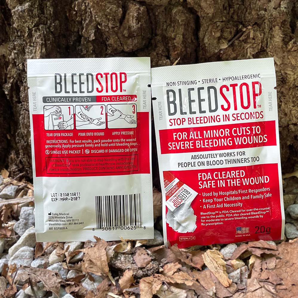 2 packages of bleed stop