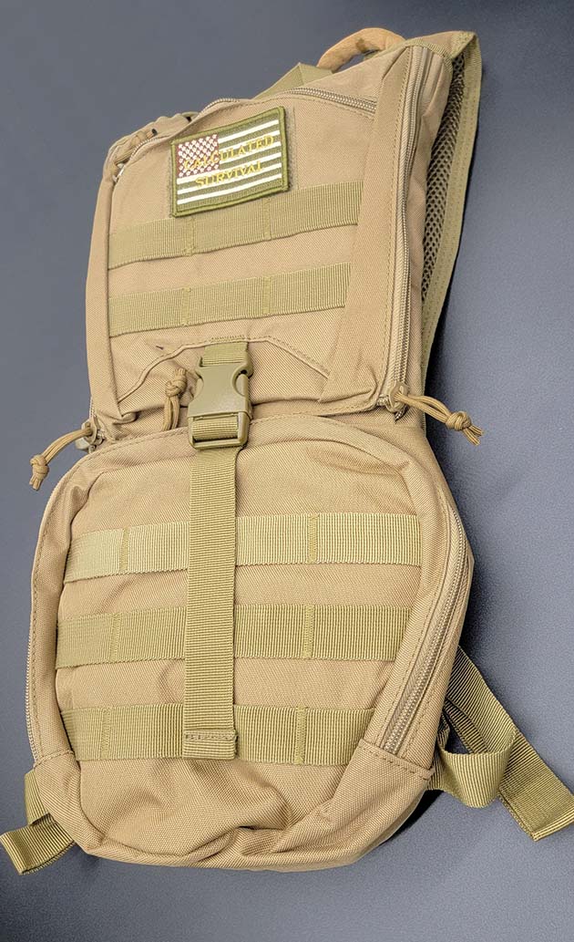 Brown Hydration Day Pack