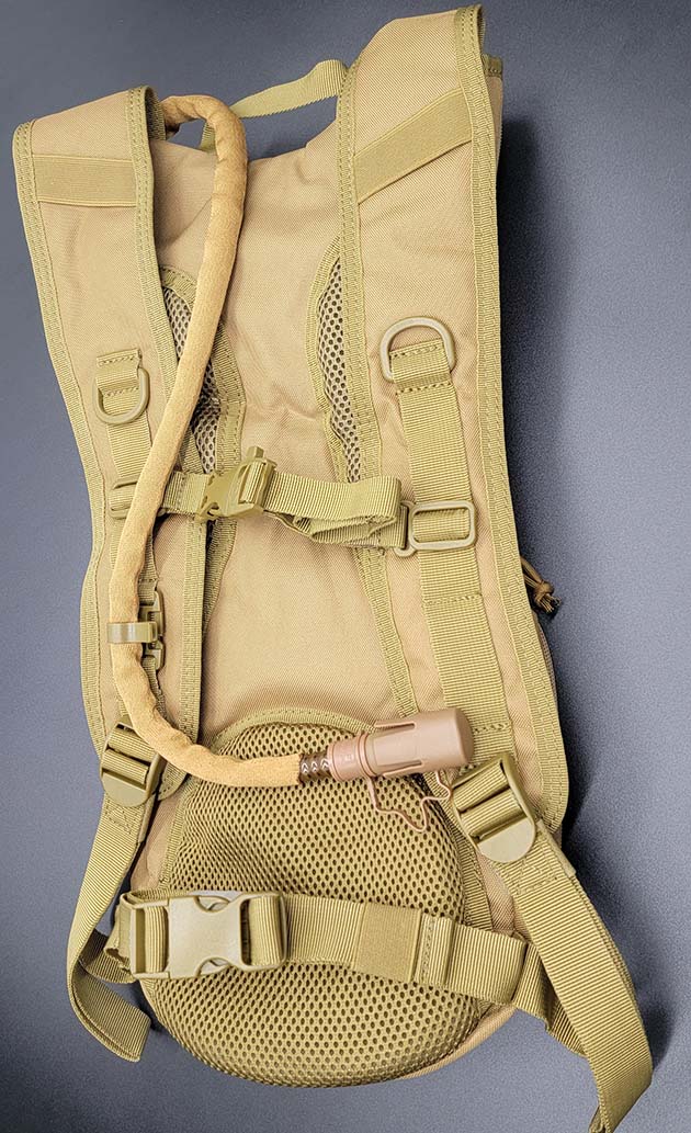Straps of brown Hydration Day Pack