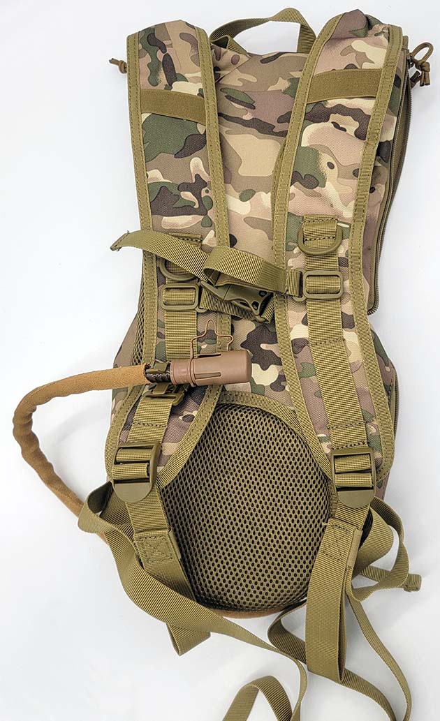 Straps of Hydration Day Pack
