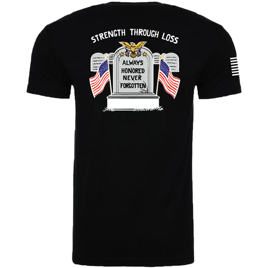 Men's Remembrance Shirt back view