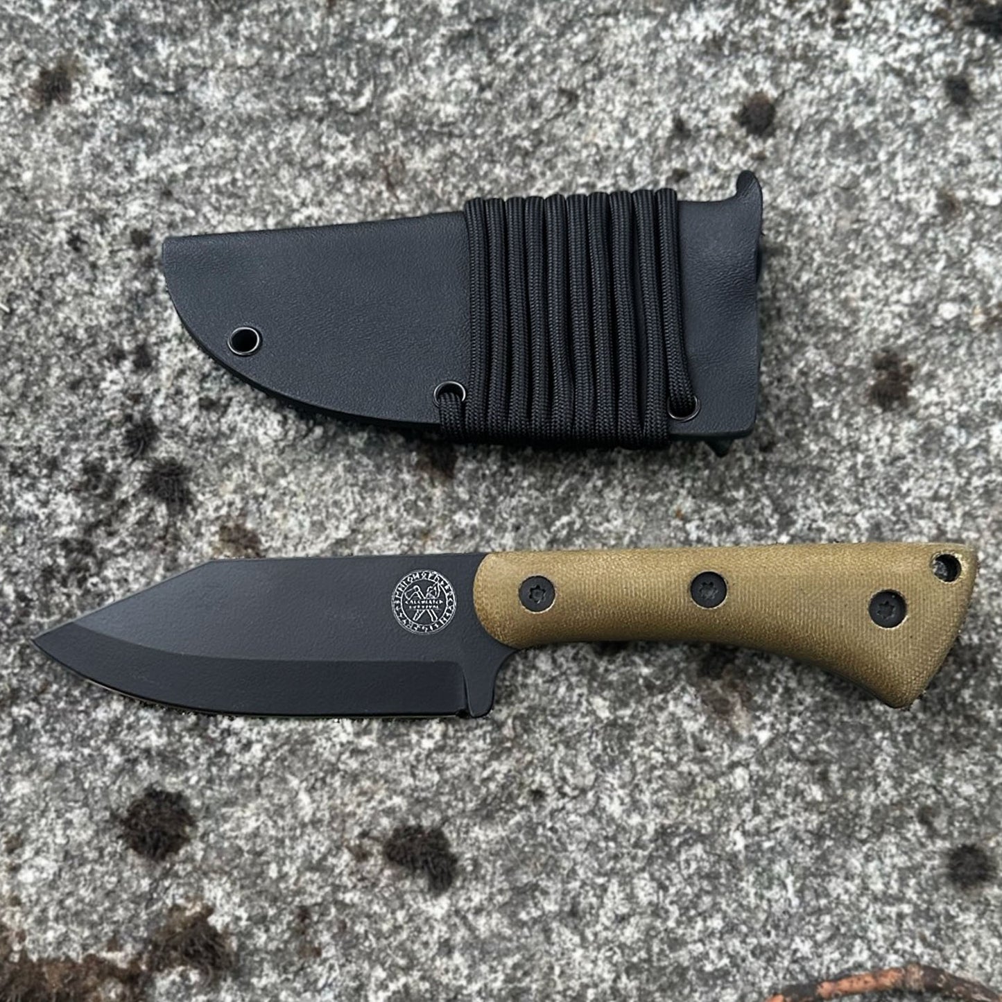 The Sidekick Knife sheath above