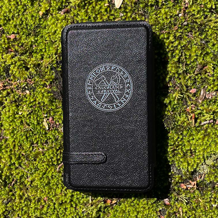 Portable Solar Power Bank closed view