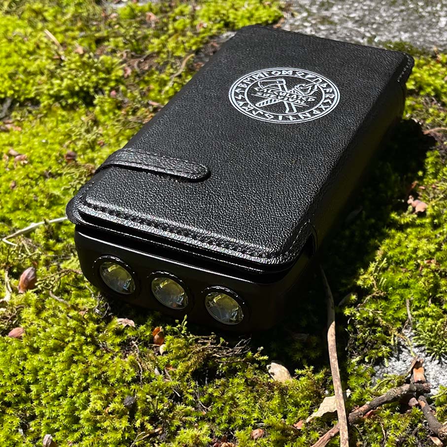 underneath view Portable Solar Power Bank