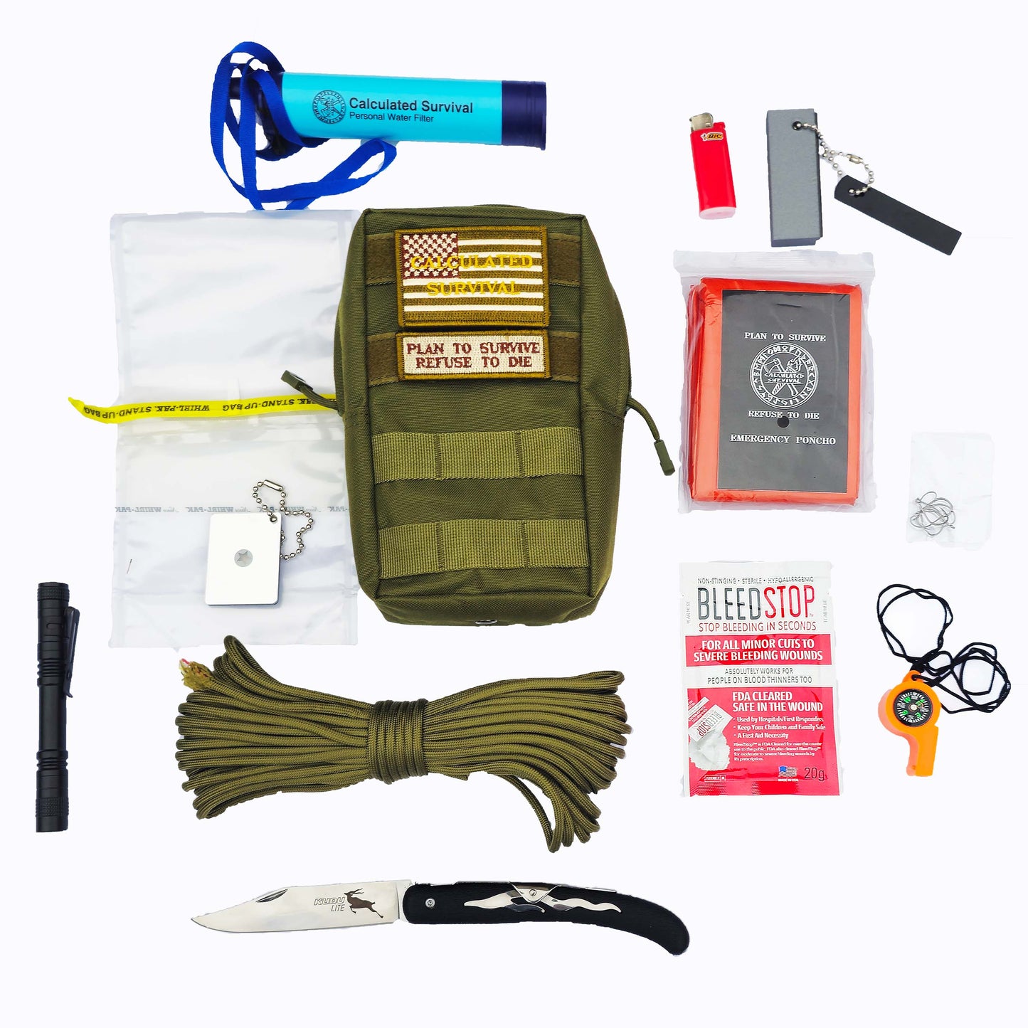 Survival Kit broken out