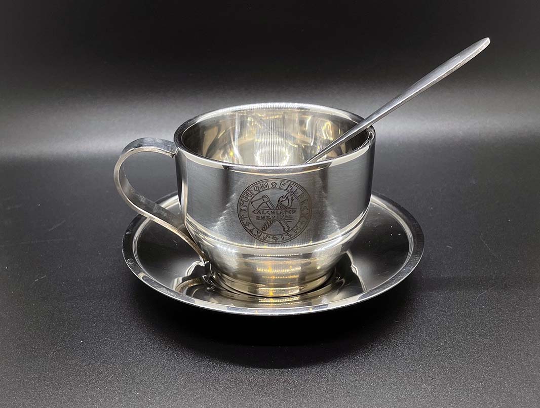 Stainless Steel Whiskey Teacup