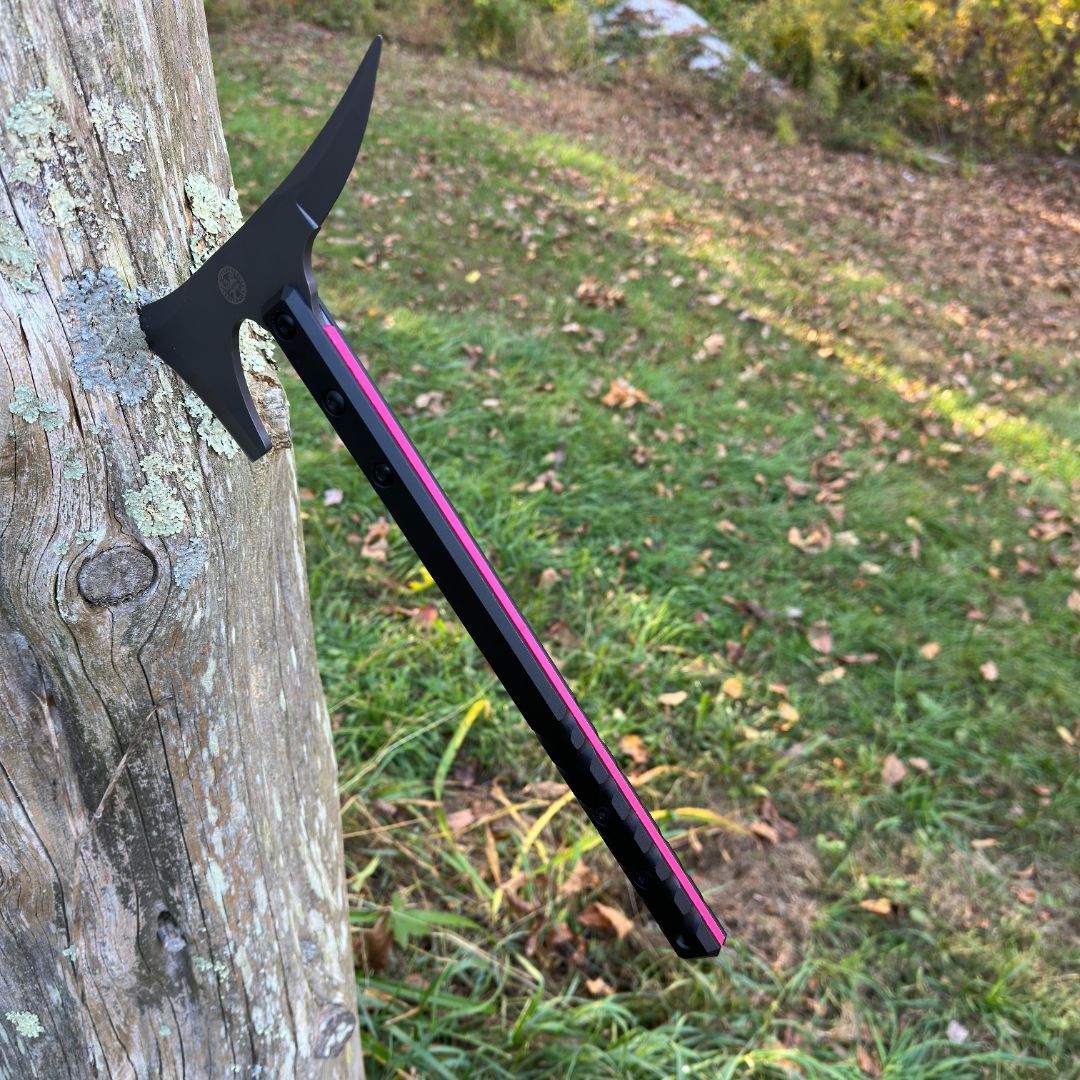 Near-Indestructible Throwing Hatchet handle for our Calculated Survival Norse Throwing Hatchet