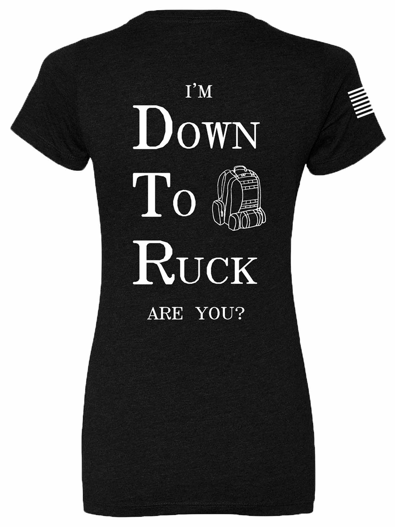 Women's Down To Ruck Shirt back view