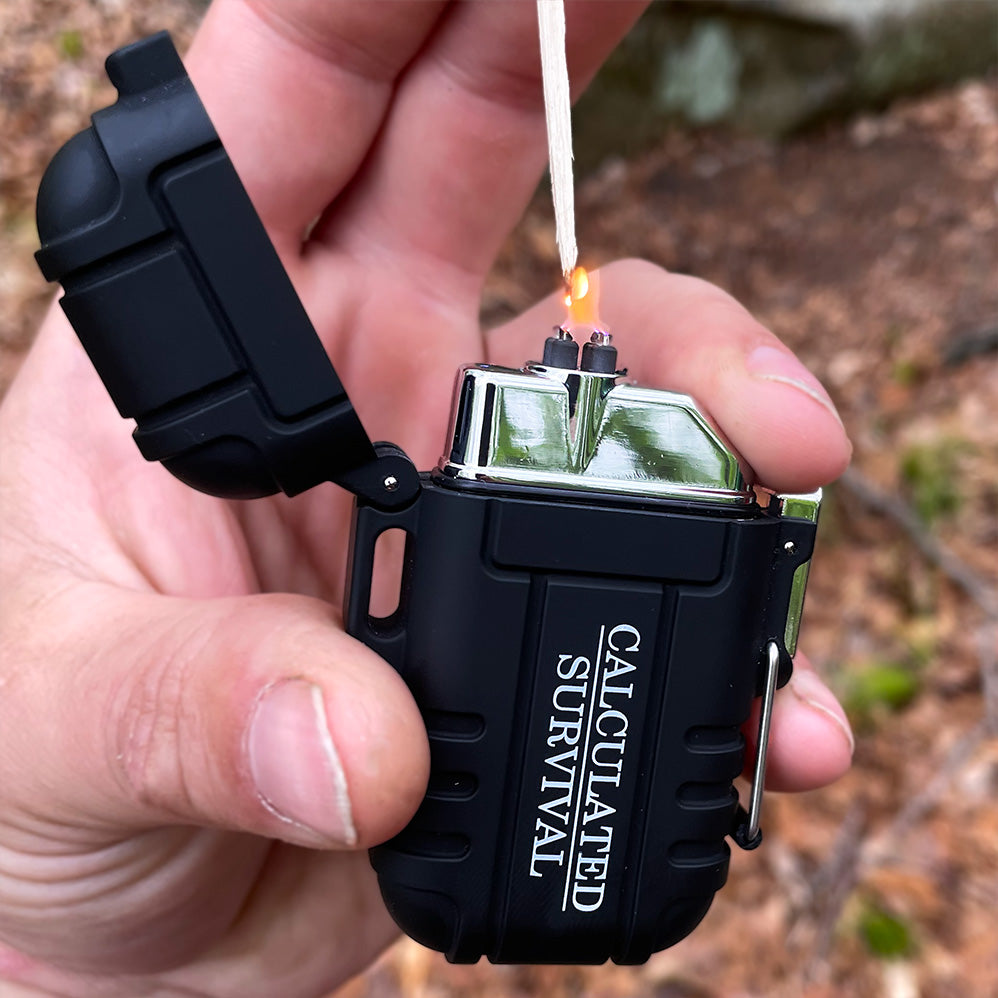 Using the Waterproof Rechargeable Plasma Lighter